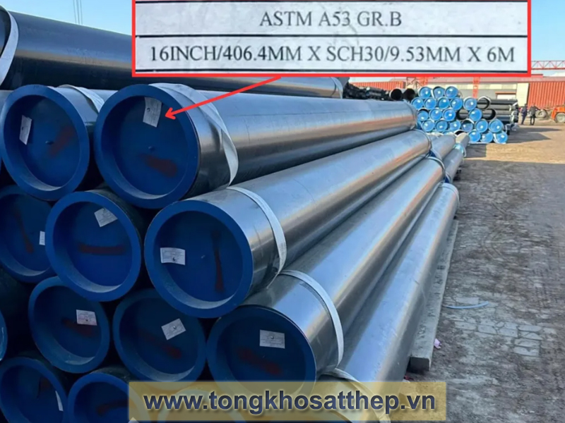 Ống thép đúc D406